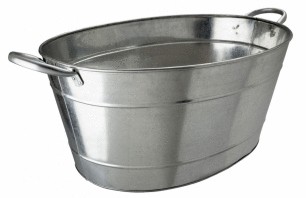 Drinks Tub - Galvanised Steel