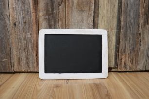 White Frame Blackboard - Small