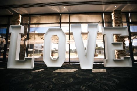 Giant LOVE Letters - 1.8m tall