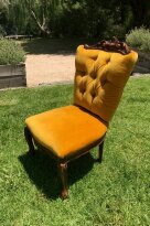 Vintage Gold Dining Chair