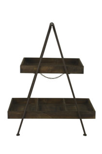 Rustic Food Stand - Two Tier