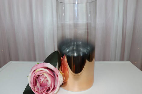 Gold Ombre Cylinder - 26.5cm