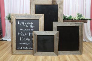 Rustic Frame Blackboard - Large