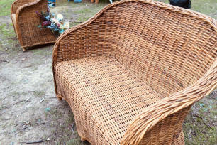 Rattan Outdoor Couch