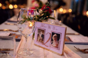 'When We Were' Personalised Table Numbers