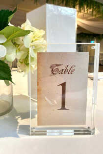 Fairytale Theme Table Numbers
