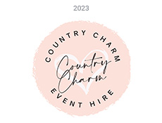 Kelly Ann Events now Country Charm Event Hire